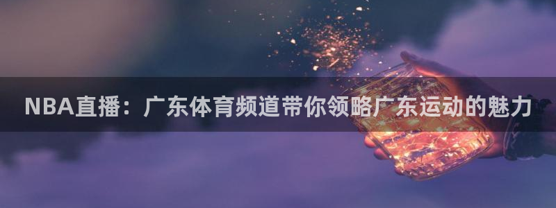 蜘蛛直播足球比赛在线观看：NBA直播：广东体育频道带你领略广东运动的魅力